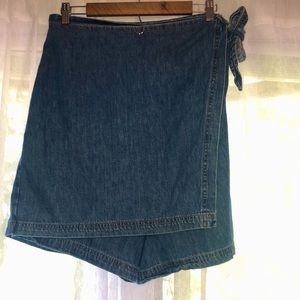Vintage 90s denim Skort